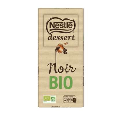 Chocolat noir dessert BIO, Nestlé dessert (170 g)