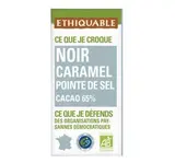 Chocolat noir caramel BIO, Ethiquable (100 g)