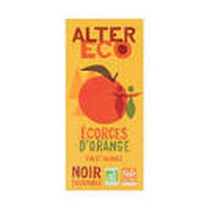 Chocolat noir Orange Bio, Alter Eco (100 g)