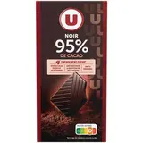 Chocolat noir côte d'Ivoire 95%, U (80 g)