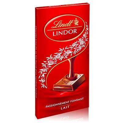 Chocolat au lait Lindor, Lindt (150 g)