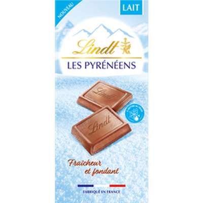 Chocolat au lait Les Pyrénéens, Lindt (150 g)