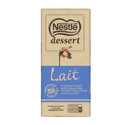 Chocolat au lait, Nestlé dessert (170 g)