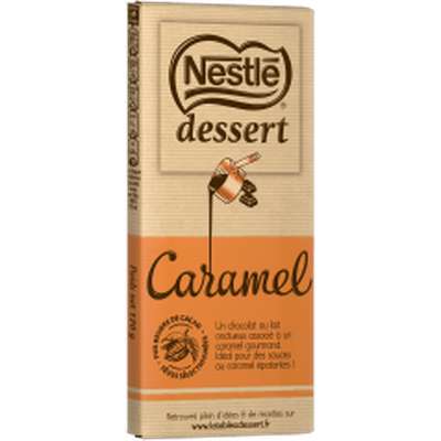 Chocolat au lait caramel, Nestlé dessert (170 g)