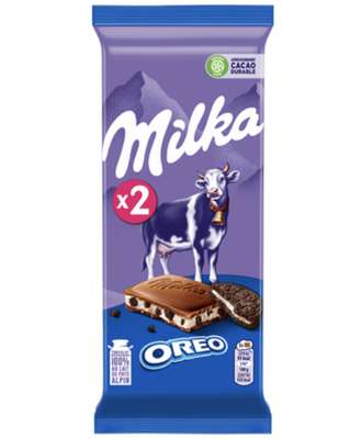 Chocolat Oreo, Milka LOT DE 2 (2 x 100 g)
