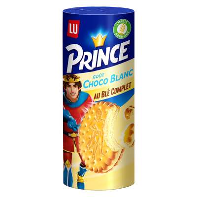 Prince goût chocolat blanc, Lu (300 g)
