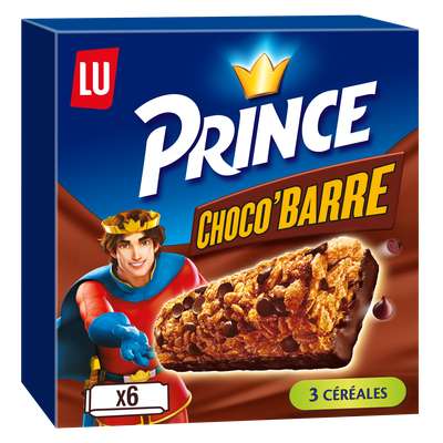 Prince Choco Barre, Lu (6 barres, 125 g)