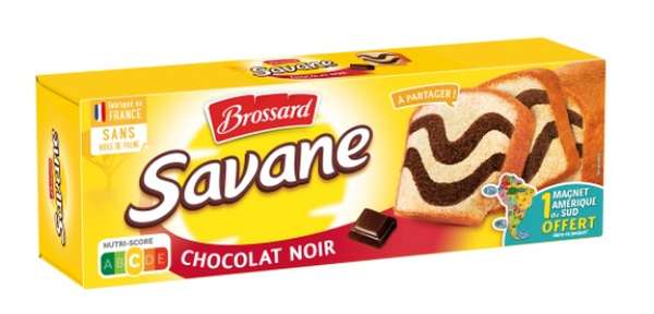 Savane chocolat noir, Brossard  (310 g)