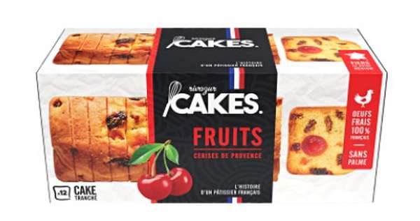 Cake fruits confits raisin sec macérés, Rivazur (280 g)
