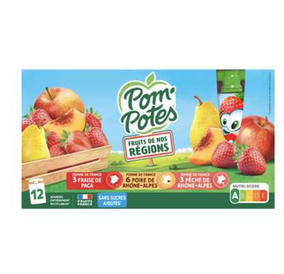 Gourdes Multivariétés de nos Régions, Pom' Potes (12 x 90 g)