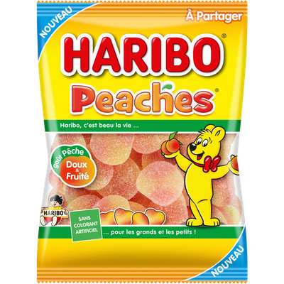 Peaches, Haribo (250 g)