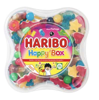 Bonbons Happy box, Haribo (600 g)