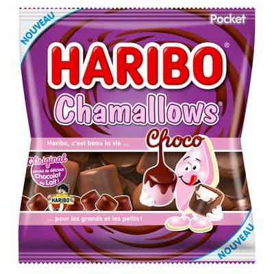 Chamallows Chocolat, Haribo (160 g)
