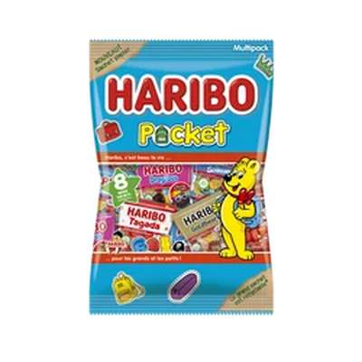 Sachet pocket, Haribo (8 sachets, 340 g)