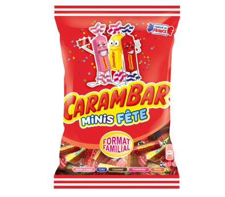 Mini fête format familial, Carambar (326 g)