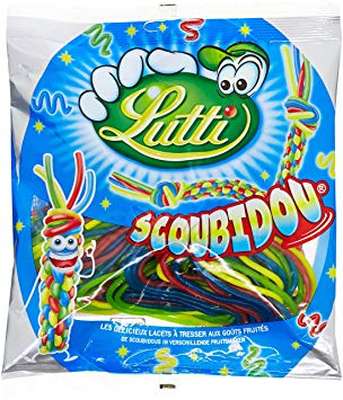 Bonbons Scoubidou Fruités, Lutti (200 g)