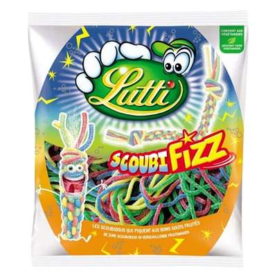 Bonbons ScoubiFizz, Lutti (180 g)