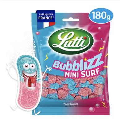 Bubblizz Mini Surf, Lutti   (180 g)