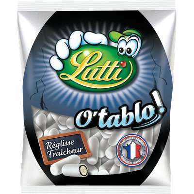 Réglisse fraîcheur O'tablo, Lutti (200 g)