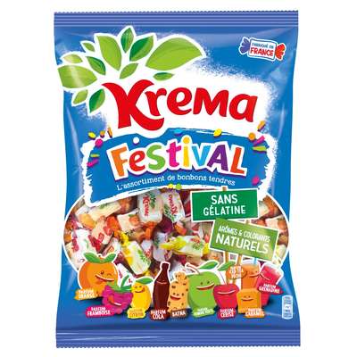 Bonbons parfums assortis, Krema (590 g)