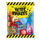 Bonbons fraise framboise, Têtes brûlées (135 g)