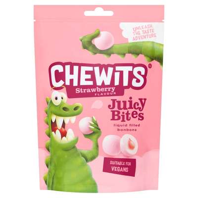 Bonbon coeur liquide goût fraise, Chewits (115 g)