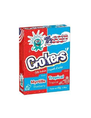 Bonbon Crockers goût myrtille tropical, Togolo (45 g)