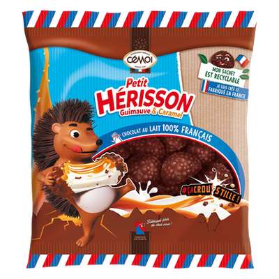 Petit hérisson guimauve et caramel, Cémoi (160 g)