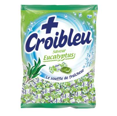 Bonbons saveur eucalyptus, Croibleu (250 g)