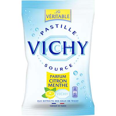Pastilles Vichy citron menthe (230 g)