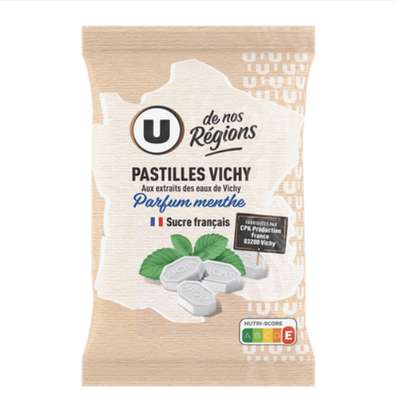 Pastilles Vichy parfum menthe, U  (230 g)