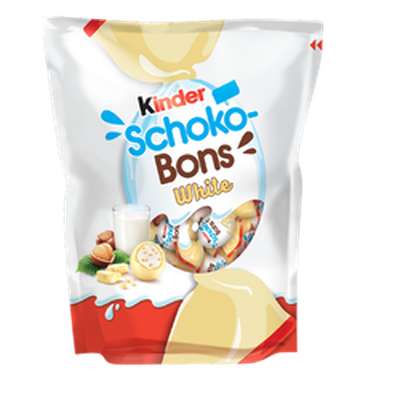 Schokobons White au chocolat blanc, Kinder (200 g)