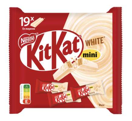 Mini Kit Kat white, Nestlé (x 19, 360 g)