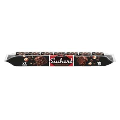 Rochers chocolat noir et praliné, Suchard (7 x 35 g)