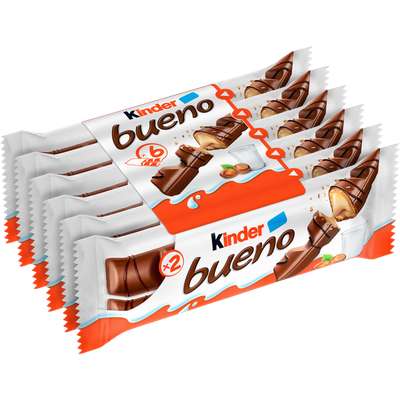 Kinder Bueno en pack de 2 (x 6)