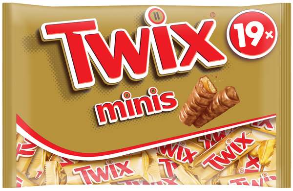 Twix Mini, Nestlé (x 19, 333 g)