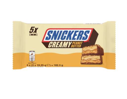 Snickers Creamy Peanut Butter (x 5, 183 g)