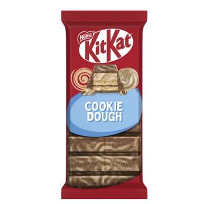 Tablette de chocolat au lait Cookie Dough, Kit Kat (99 g)