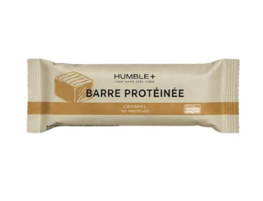 Barre protéinée caramel, Humble +  (50 g)