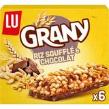 Barres grany riz soufflé et chocolat, Lu (x 6, 125 g)