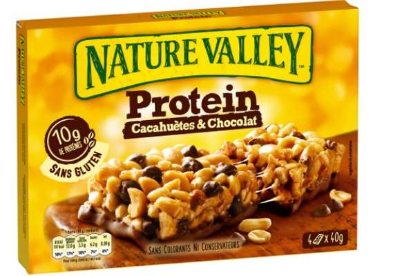 Barre Protéine Cacahuètes et chocolat, Nature Valley (x 4)