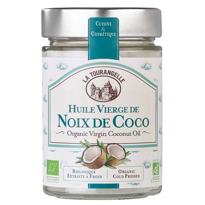 Huile vierge de noix de coco BIO, La Tourangelle (31 cl)