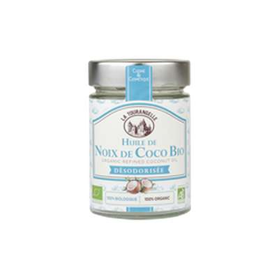 Huile de noix de coco désodorisée BIO, La Tourangelle (31.4 cl)