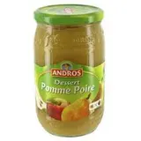 Compote pomme/poire, Andros (750 g)