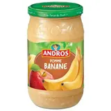 Compote pomme/banane, Andros (750 g)
