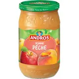 Compote pomme/pêche, Andros (730 g)