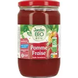 Dessert compoté Pomme Fraise, Jardin BIO (680 g)