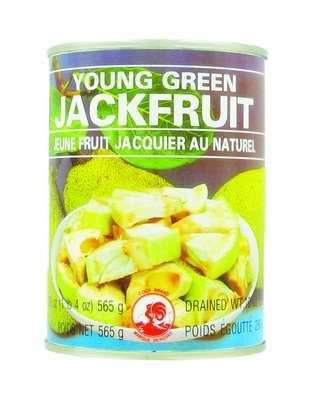 Jeune fruit du jacquier au naturel, Cock (565 g)