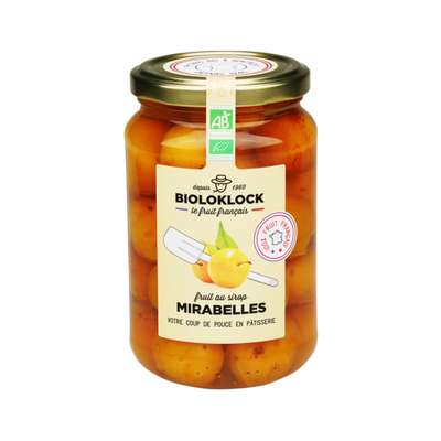 Mirabelle au sirop France BIO, Biolo'klock (200 g)