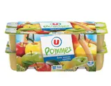 Compote pomme sans sucres ajoutés, U (16 x 100 g)